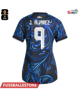 Günstige Argentinien Julian Alvarez #9 Auswärtstrikot Damen WM 2026 Kurzarm